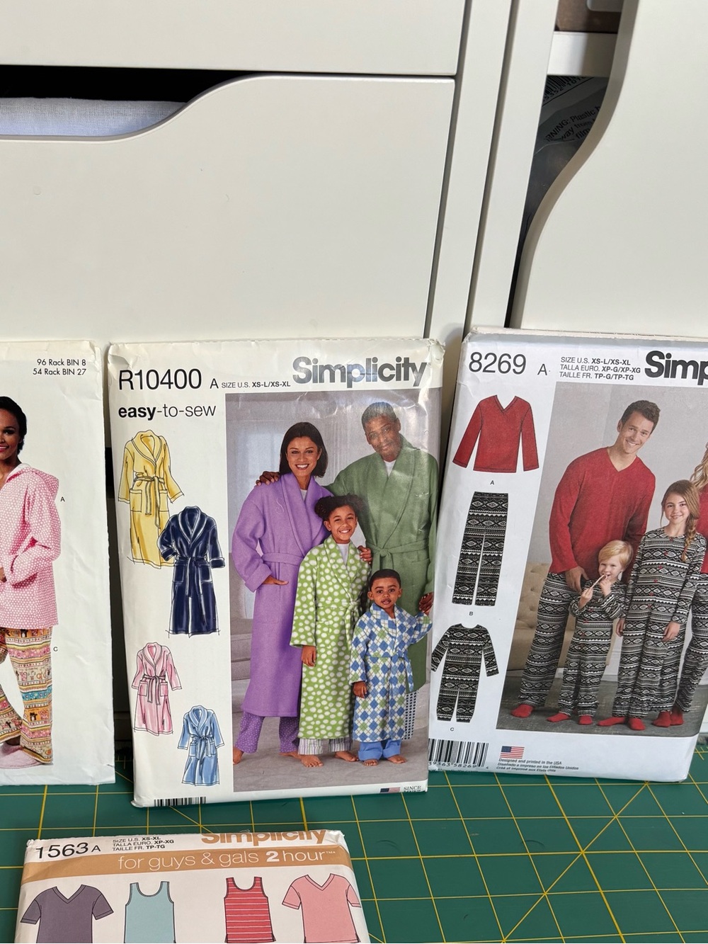 Simplicity Kids and AdultsPajama Set Pattern